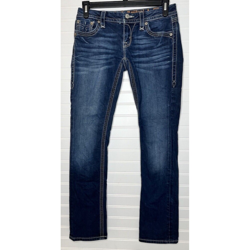 ROCK REVIVAL Women’s  JESSICA STRAIGHT JEANS   SIZE 28 X 31